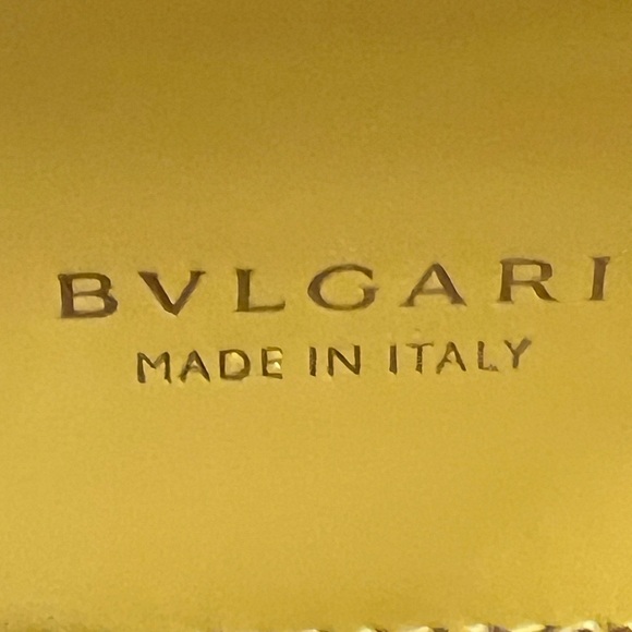 Bulgari Yellow Leather Shoulder Bag with Serpent Head Clasp - Picture 14 of 16